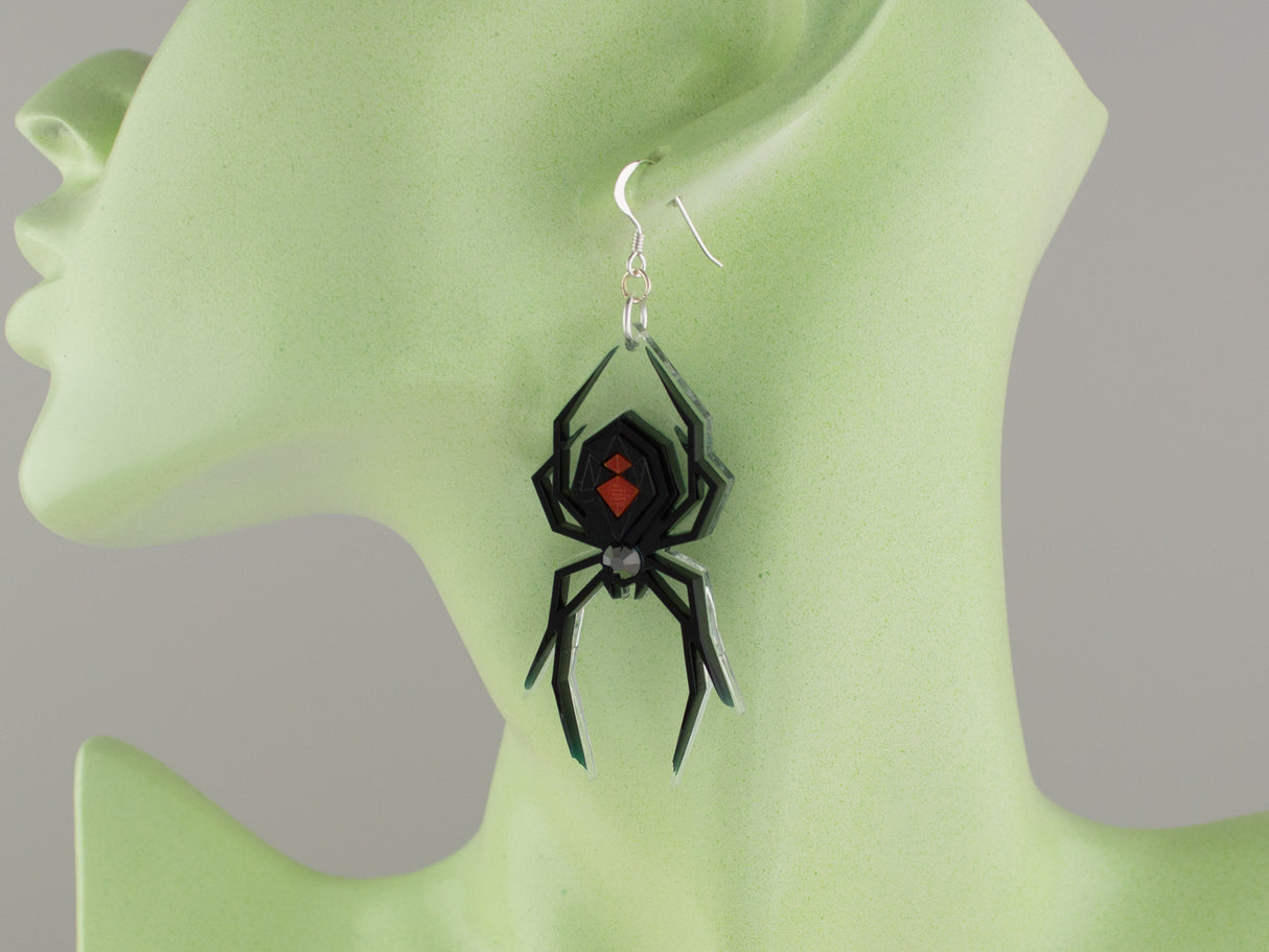 Black Widow Earrings