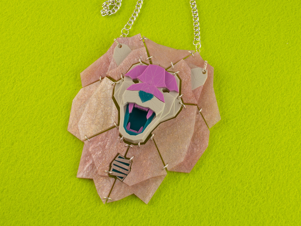 Lion Necklace - Miami Sound Machine