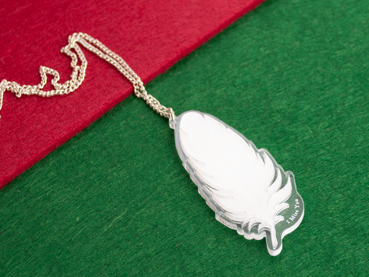 ‘I Miss You’ Pendant