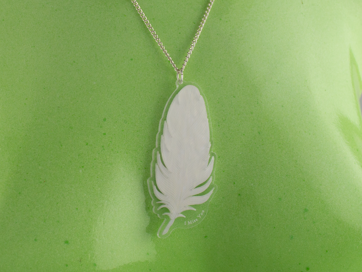 ‘I Miss You’ Pendant