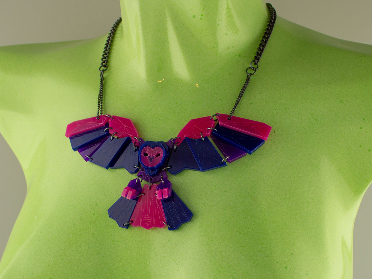 Owl Necklace - Nightcrawler
