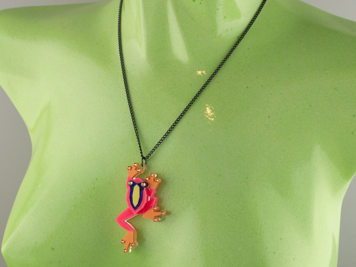 Tree Frog Pendant - Comet
