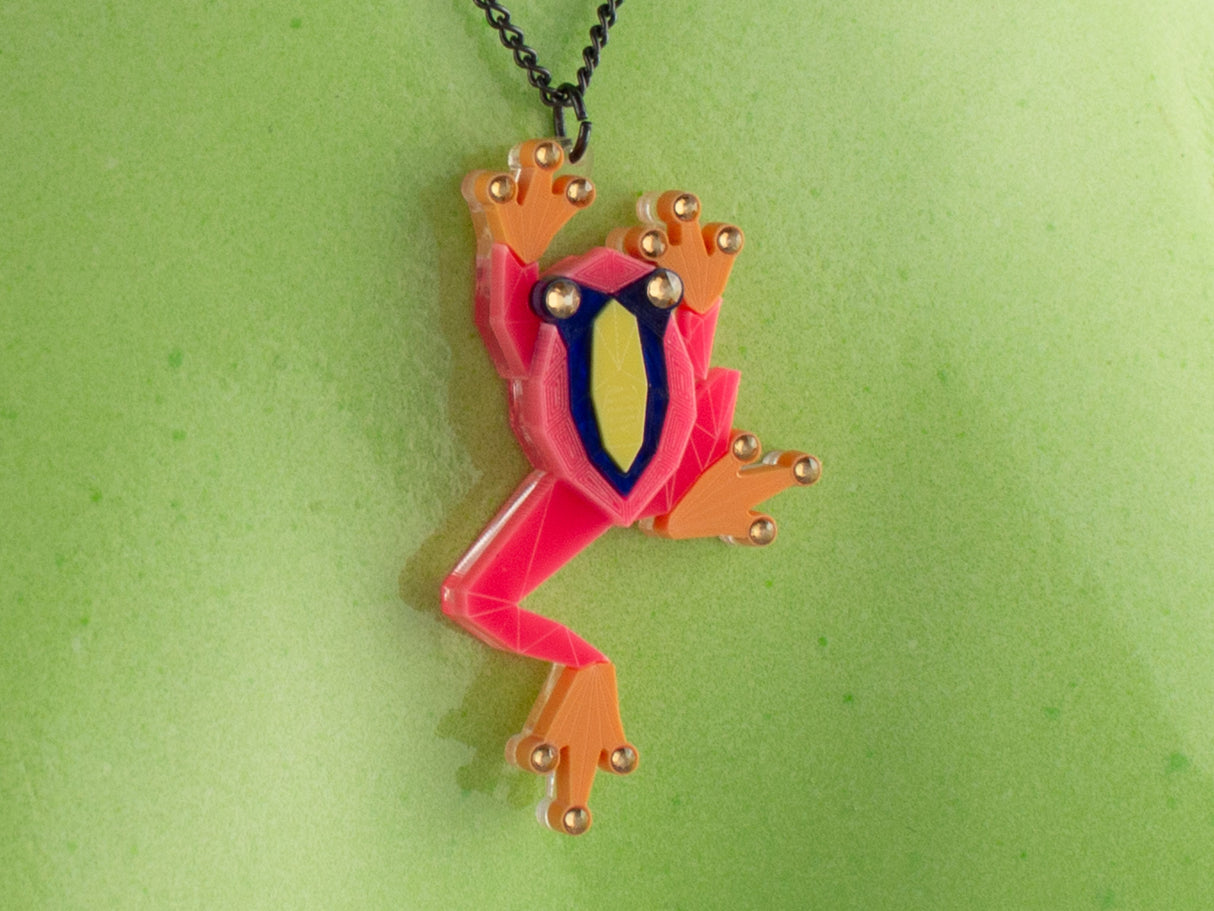 Tree Frog Pendant - Comet