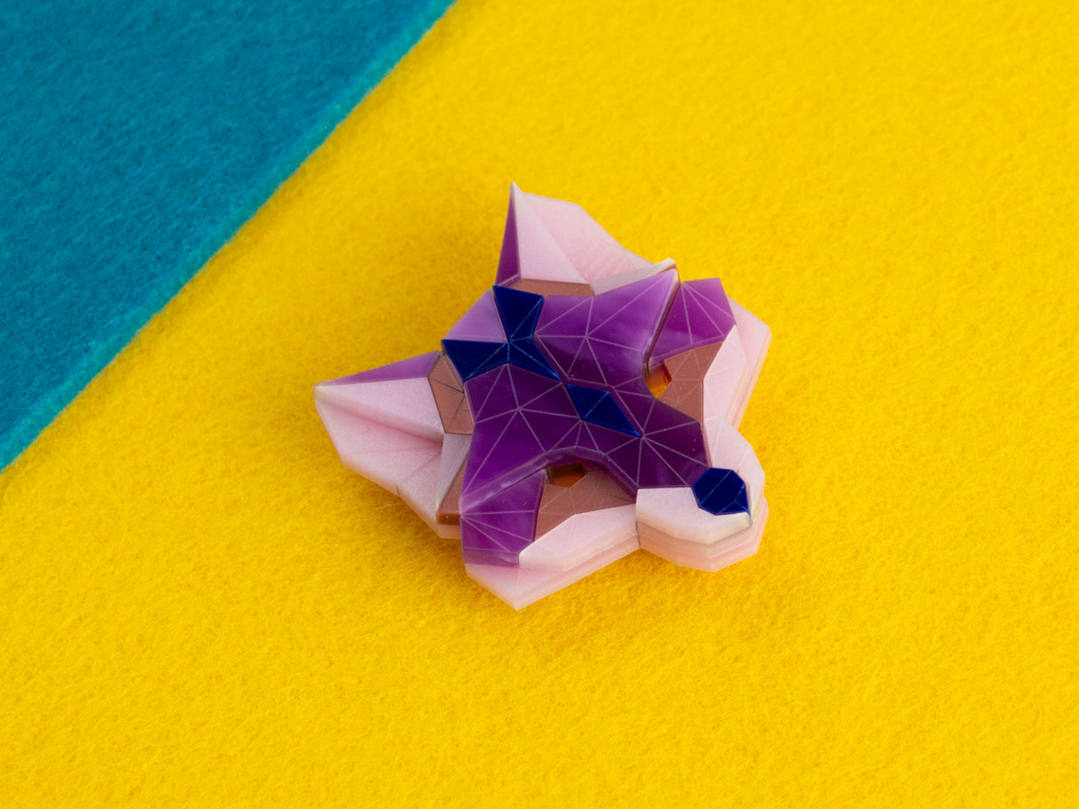 Fox Head Brooch - Euphoria