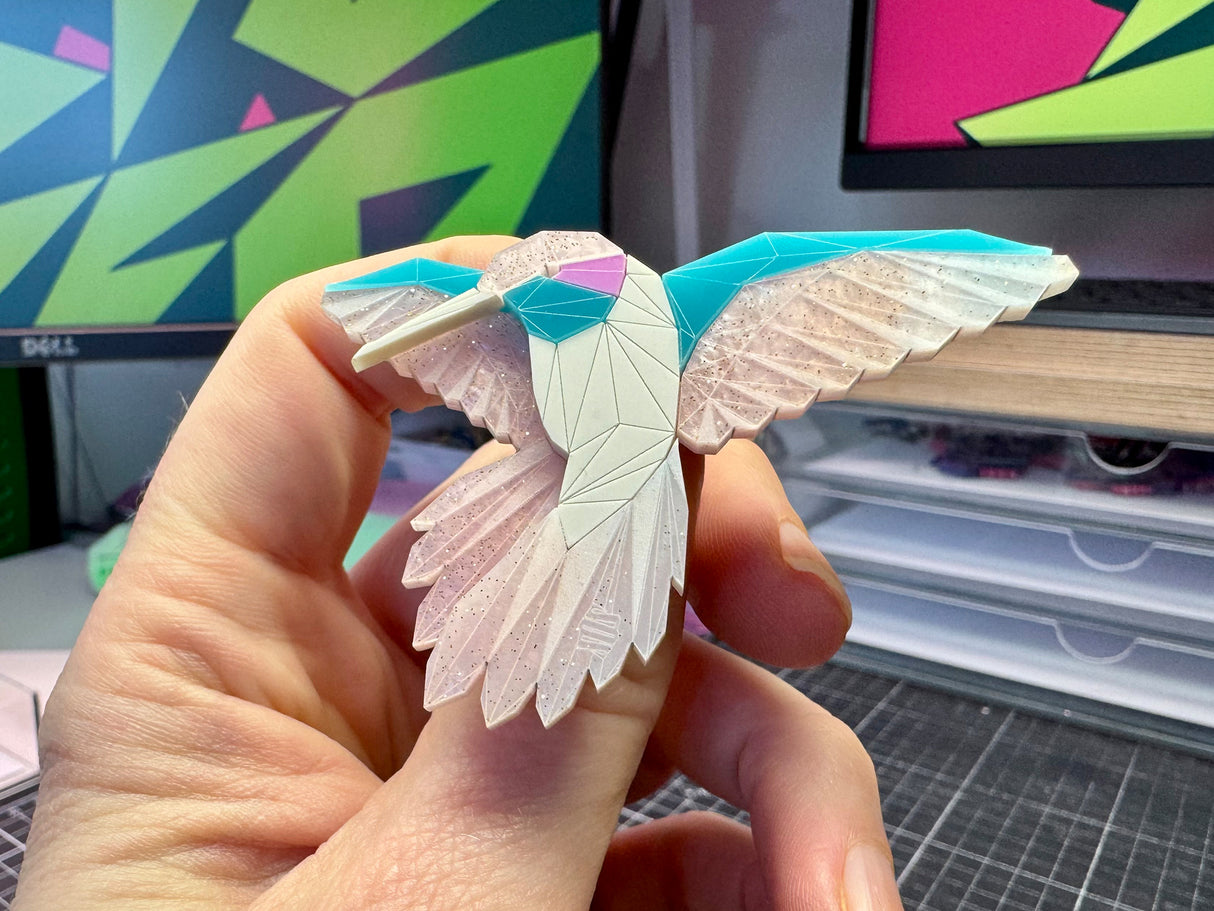 Hummingbird Brooch - Miami Sound Machine