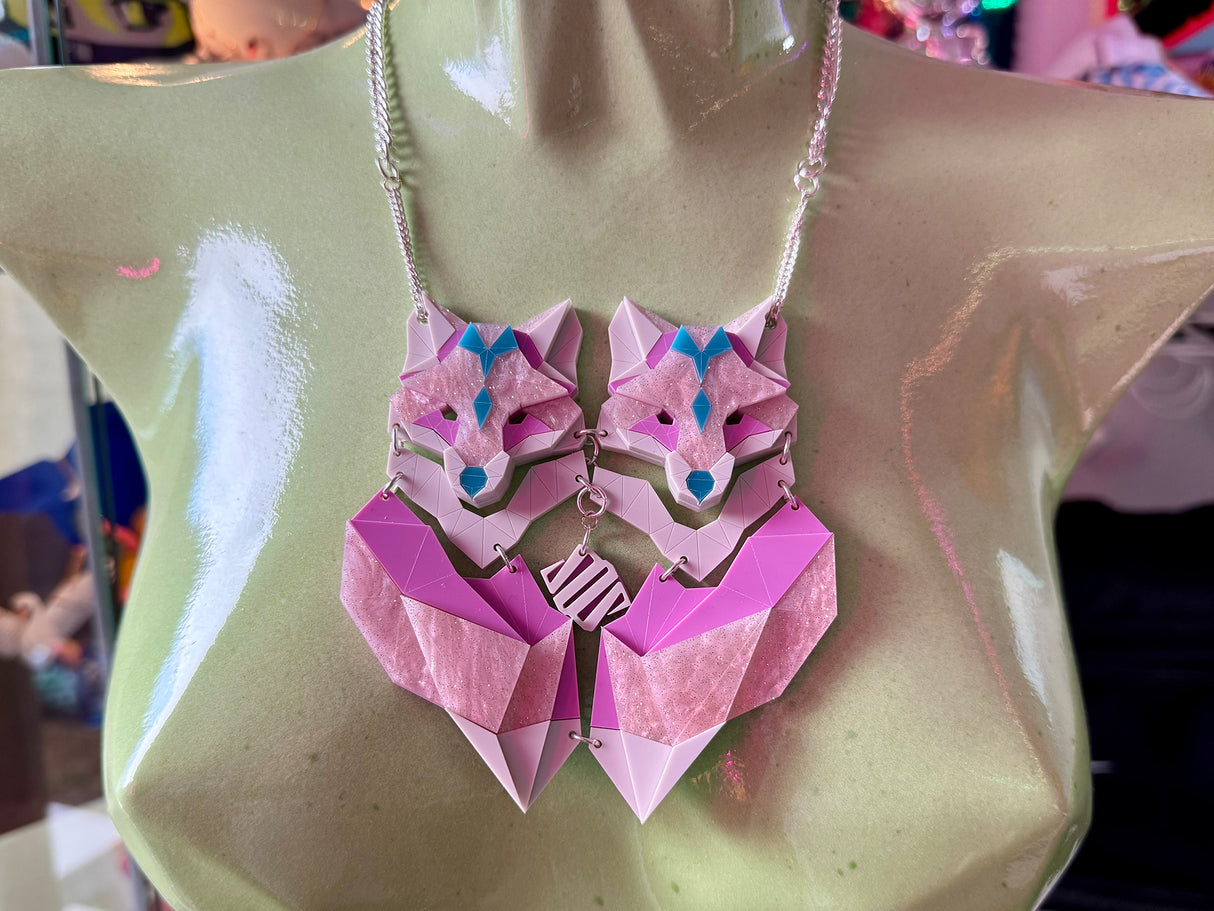 Twin Fox Necklace - Miami Sound Machine