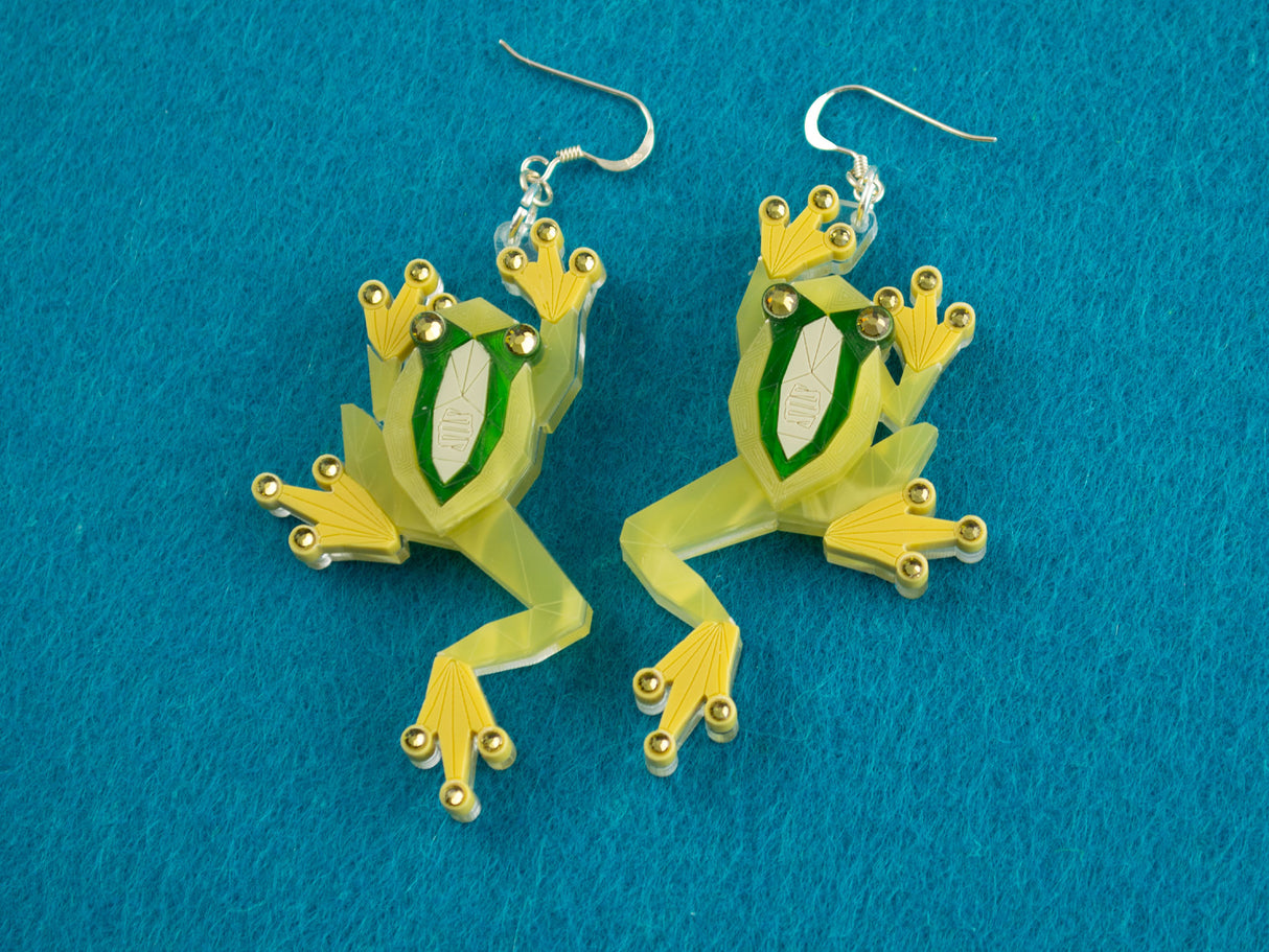 Tree Frog Earrings - Springer