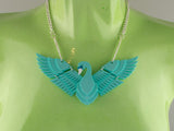 Swan Statement Necklace - Marina