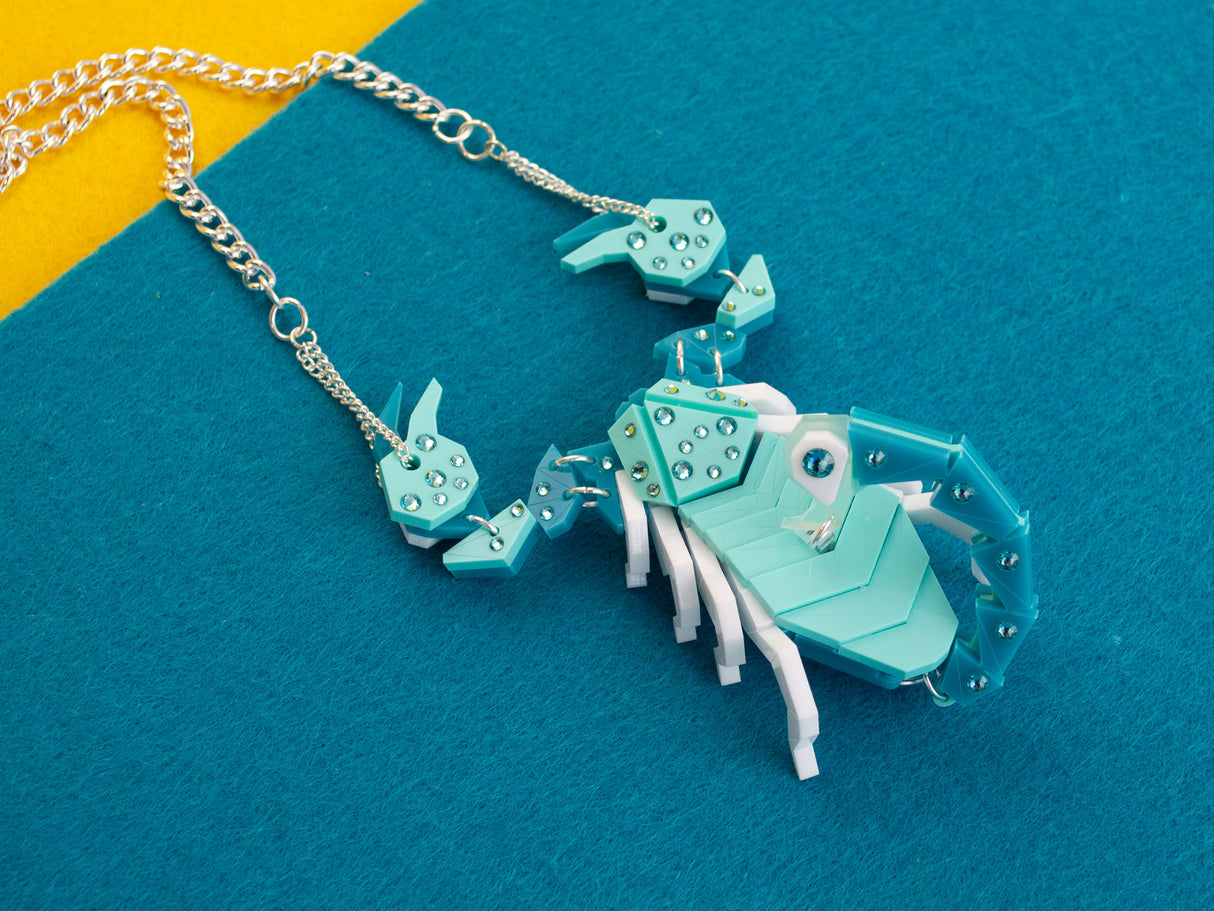 Scorpion Statement Necklace -Marina
