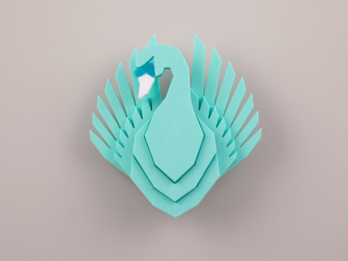 Swan Brooch - Marina