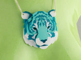 Tiger Head Necklace - Marina