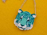 Tiger Head Necklace - Marina