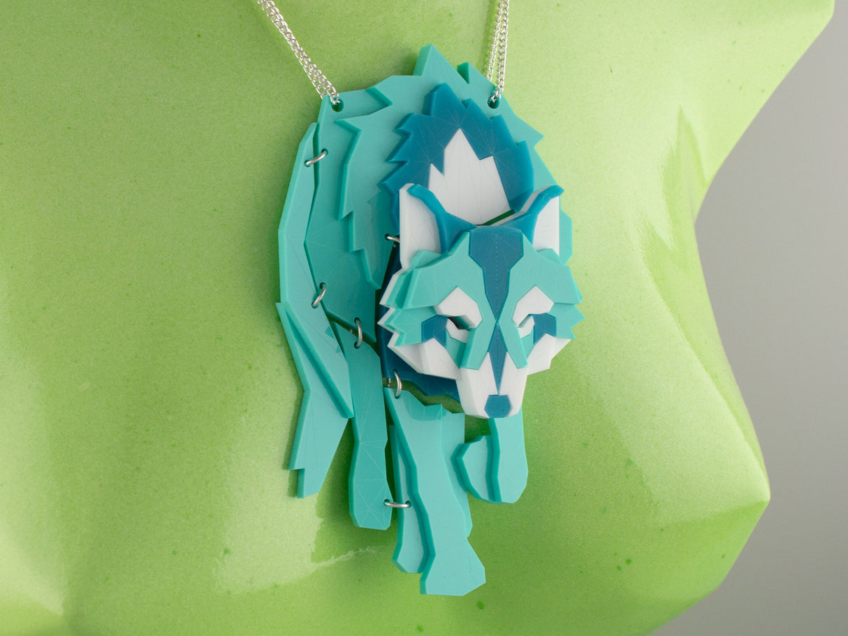 Wolf Necklace - Marina