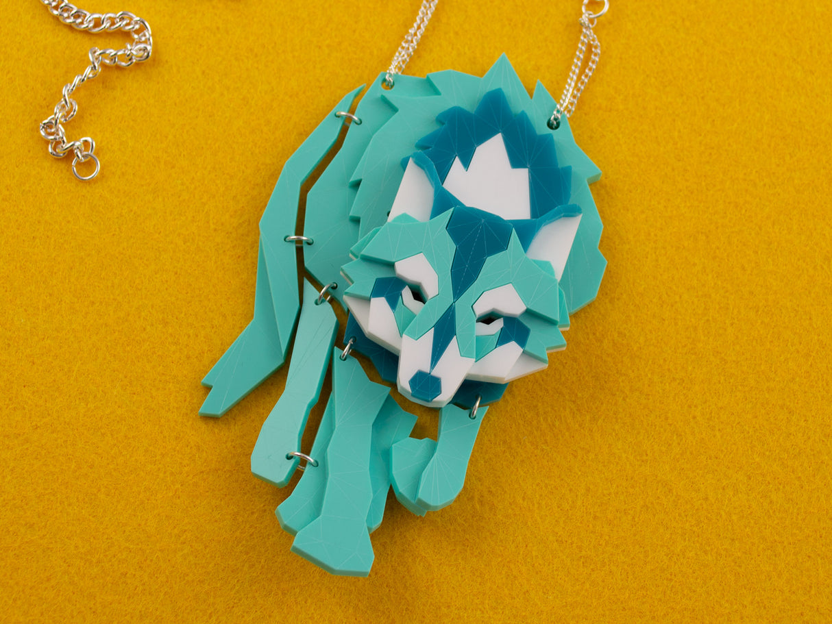 Wolf Necklace - Marina