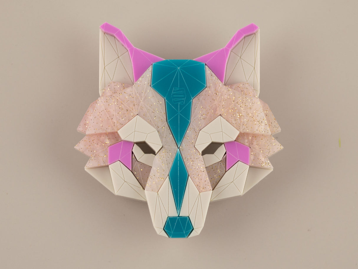 Wolf Head Brooch - Miami Sound Machine