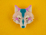 Wolf Head Brooch - Miami Sound Machine