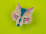 Wolf Head Brooch - Miami Sound Machine
