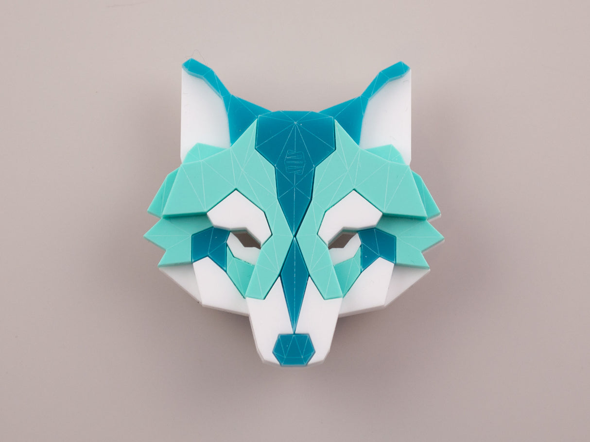 Wolf Head Brooch - Marina