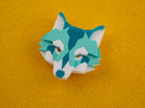 Wolf Head Brooch - Marina