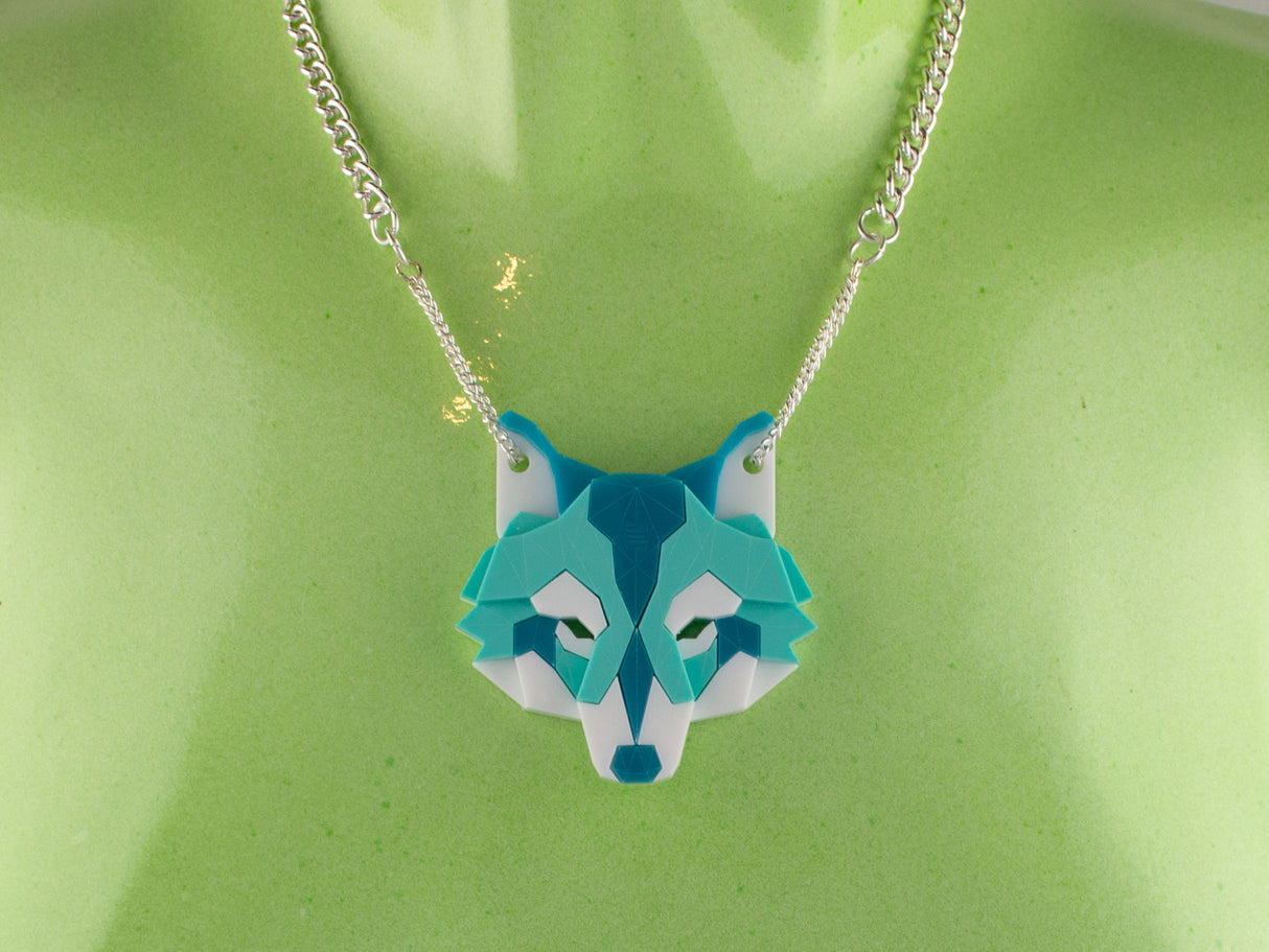 Wolf Head Necklace - Marina
