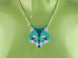 Wolf Head Necklace - Marina