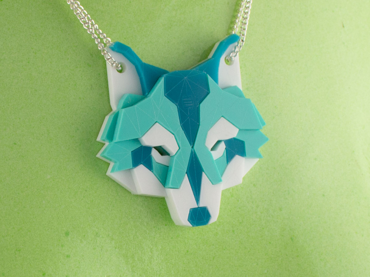 Wolf Head Necklace - Marina