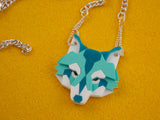 Wolf Head Necklace - Marina