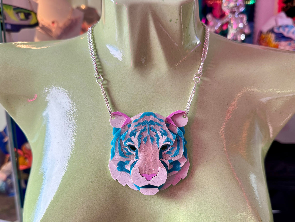 Tiger Head Necklace - Miami Sound Machine