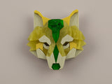 Wolf Head Brooch - Springer