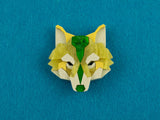 Wolf Head Brooch - Springer