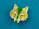 Wolf Head Brooch - Springer