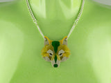 Wolf Head Necklace - Springer