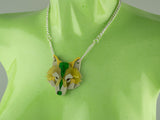 Wolf Head Necklace - Springer