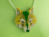 Wolf Head Necklace - Springer